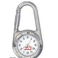 Unisex Carabiner Watch w/ White Dial